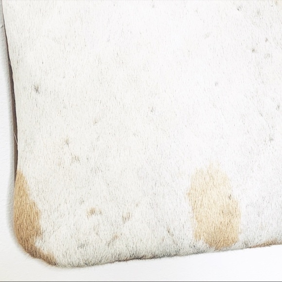 BOHO jeweled calf hair & leather mini crossbody - Picture 7 of 8